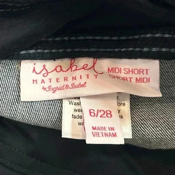 Isabel Maternity Shorts - Picture 3 of 6